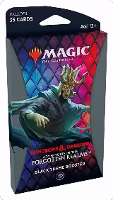 Adventures in the Forgotten Realms - Theme Booster [Black], Adventures in the Forgotten Realms — Magic card price