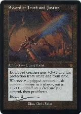 Sword of Truth and Justice (Retro Frame) (Foil Etched) (32) — card price