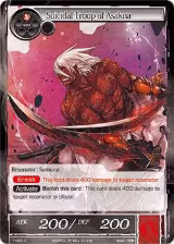Suicidal Troop of Asakna (1-053) — card price