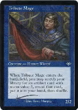 Tribute Mage (Retro Frame) (Foil Etched) (10) — card price