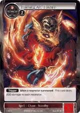 Flaming Art -Foxfire- (1-094) — card price