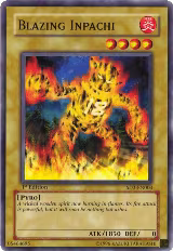 Blazing Inpachi (SD3-EN003) — card price