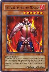 Thestalos the Firestorm Monarch (SD3-EN011) — card price
