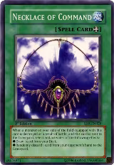 Necklace of Command (SD3-EN025) — card price