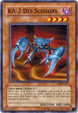 KA-2 Des Scissors (DR2-EN131), Dark Revelation Volume 2 — Yu-Gi-Oh! card price