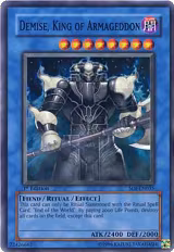 Demise, King of Armageddon (SOI-EN035) — card price