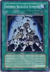 Inferno Reckless Summon (DP2-EN025), Duelist Pack 2: Chazz Princeton — Yu-Gi-Oh! card price