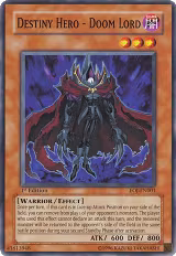 Destiny Hero - Doom Lord (EOJ-EN001) — card price