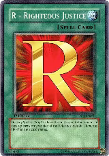 R - Righteous Justice (EOJ-EN040) — card price