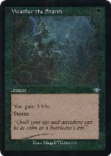 Weather the Storm (Retro Frame) (Foil Etched) (24) — card price