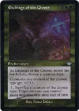 Etchings of the Chosen (Retro Frame) (Foil Etched) (25) — card price