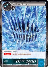Wall of Blizzard (1-121) — card price