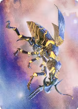 Zabaz, the Glimmerwasp Art Card (65) — card price