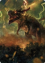 Thrasta, Tempest's Roar Art Card (42/81) (42) — card price