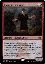 Imperial Recruiter (Foil Etched) (281), Modern Horizons 2 — Magic card price