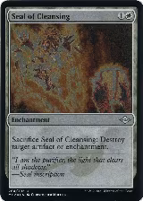 Seal of Cleansing (Foil Etched) (264) — card price