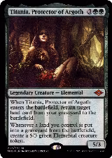Titania, Protector of Argoth (Foil Etched) (287), Modern Horizons 2 — Magic card price