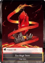 Fire Magic Stone (1-203), The Dawn of Valhalla — Force of Will card price