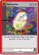 Chaos Crystal (31) — card price