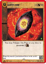 Earth's Core (33) — card price