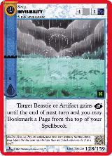 Invisibility (128) — card price