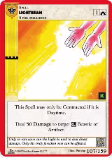 Light Beam (107) — card price