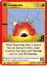 Exploding Mine (95) — card price