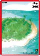 Island (159) — card price
