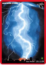 Lightning Storm (151) — card price