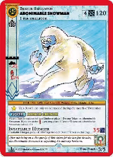 Abominable Snowman (First Edition) (3/5) — card price