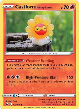 Castform Sunny Form (022/198) — card price