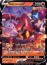 Volcanion V (025/198), Chilling Reign — Pokémon card price