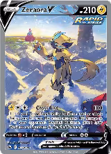 Zeraora V (Alternate Full Art) (166/198) — card price