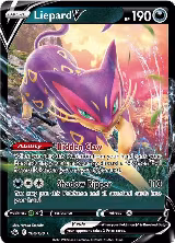 Liepard V (104/198), Chilling Reign — Pokémon card price