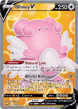 Blissey V (Full Art) (182/198) — card price