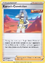 Karen's Conviction (144/198) — card price