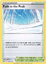 Path to the Peak (148/198) — card price