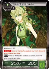 Elvish Patrol Soldier (2-076) — card price