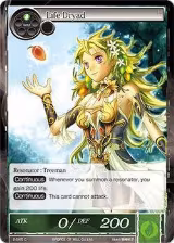 Life Dryad (2-085) — card price