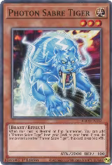Photon Sabre Tiger (EGO1-EN013), Egyptian God Deck: Obelisk the Tormentor — Yu-Gi-Oh! card price