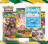 Evolving Skies 3 Pack Blister [Eiscue], Evolving Skies — Pokémon card price