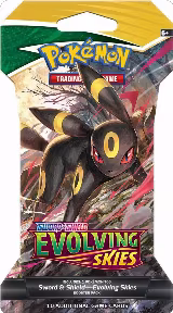Evolving Skies Sleeved Booster Pack, Evolving Skies — Pokémon card price