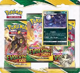 Evolving Skies 3 Pack Blister [Umbreon], Evolving Skies — Pokémon card price