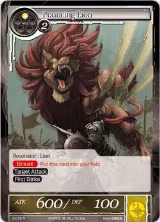 Pouncing Lion (2-012) — card price