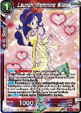 Launch, Feminine Wiles (Event Pack 08) (P-274), Tournament Promotion Cards — DB Super card price