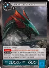 Sea Serpent in the Storm (2-046) — card price