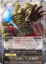 Monument of Wisdom // Vafthruthnir, the Frost Giant (3-122/J) — card price
