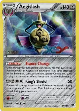 Aegislash - 86/146 (Prerelease) [Staff] (86/146), XY Promos — Pokémon card price