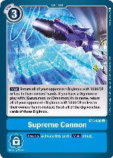 Supreme Cannon (BT5-096 C), Battle of Omni — Digimon card price