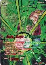 Broly // Broly, Surge of Brutality (P-181) — card price